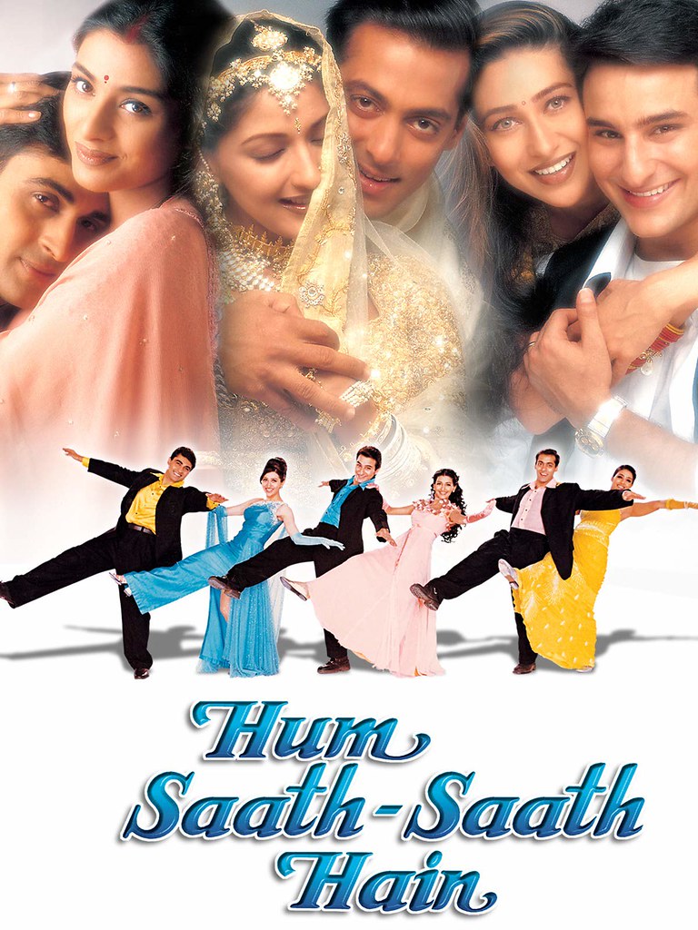 Hum Saath Saath Hain 1999 Super Hit Movie Watch Online.